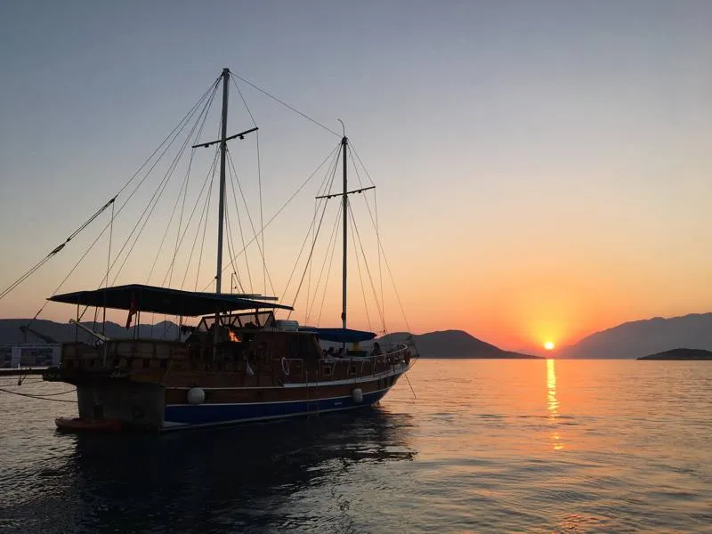Beautiful Turkish coastline