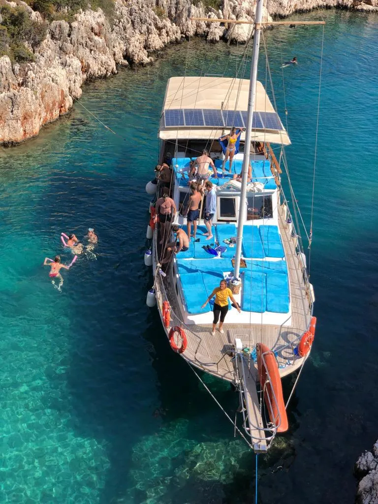 Kaş to Kalkan Round Trip – Daily Gulet Tour