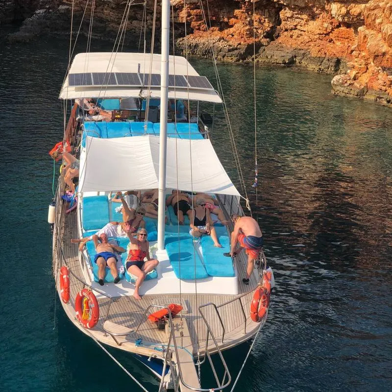 Kaş to Kalkan Round Trip – Daily Gulet Tour